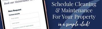 Schedule Cleaning & Maintenance Online